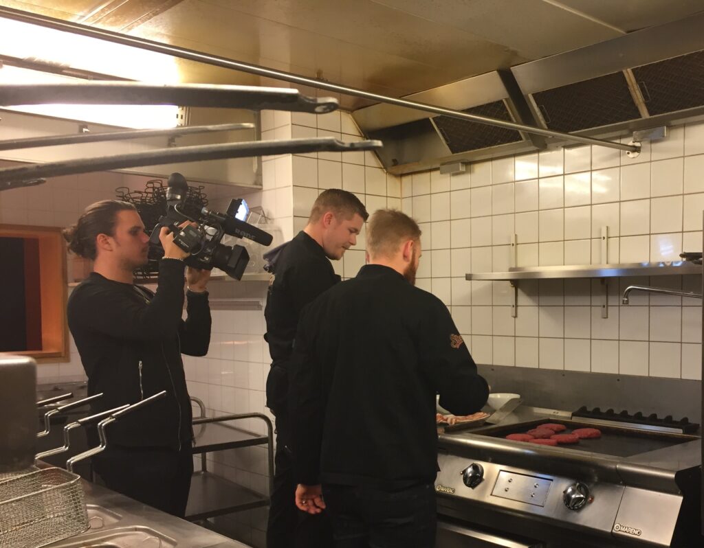 Bakom kulisserna på en reklamfilm