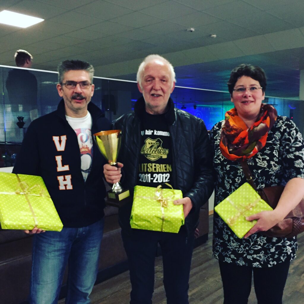 Resultatet från 2016 års Lakejmästerskap i bowling