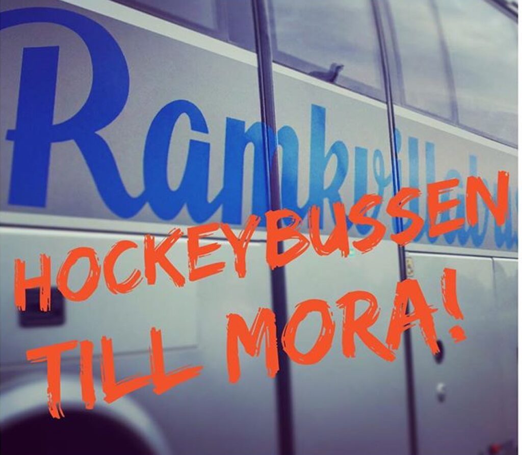Häng med Hockeybussen till Mora 25-26/11