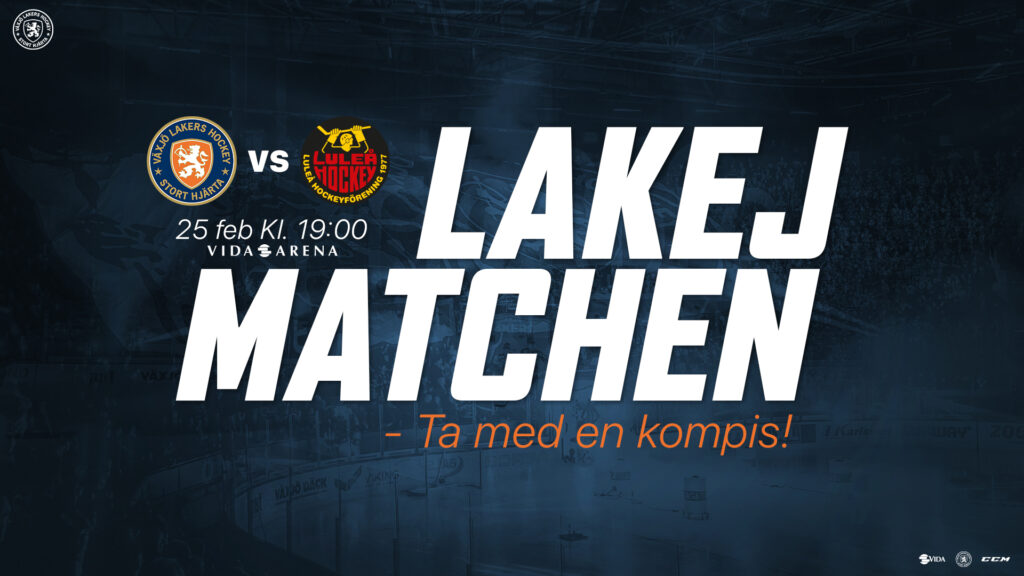Lakejmatch 25/2 med särskilda erbjudanden till medlemmar