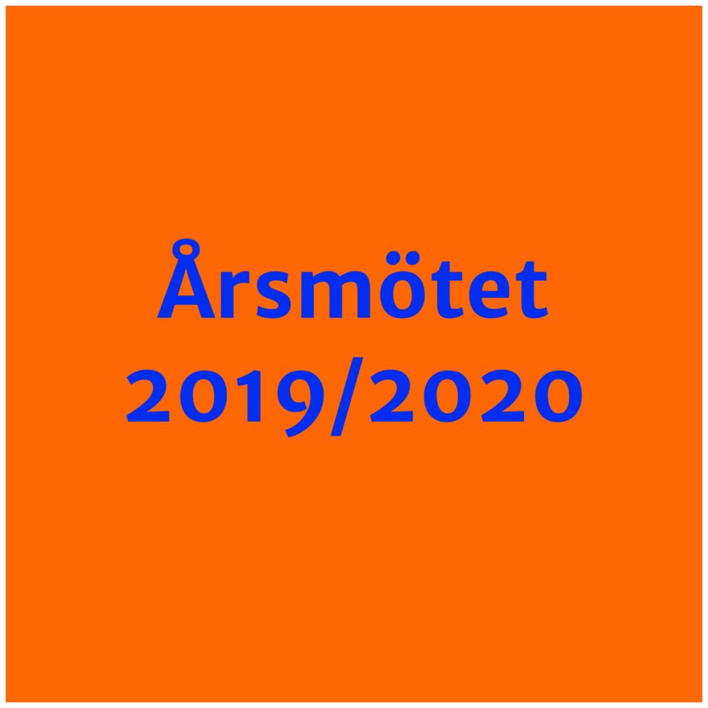 Kort rapport från årsmötet 19/20