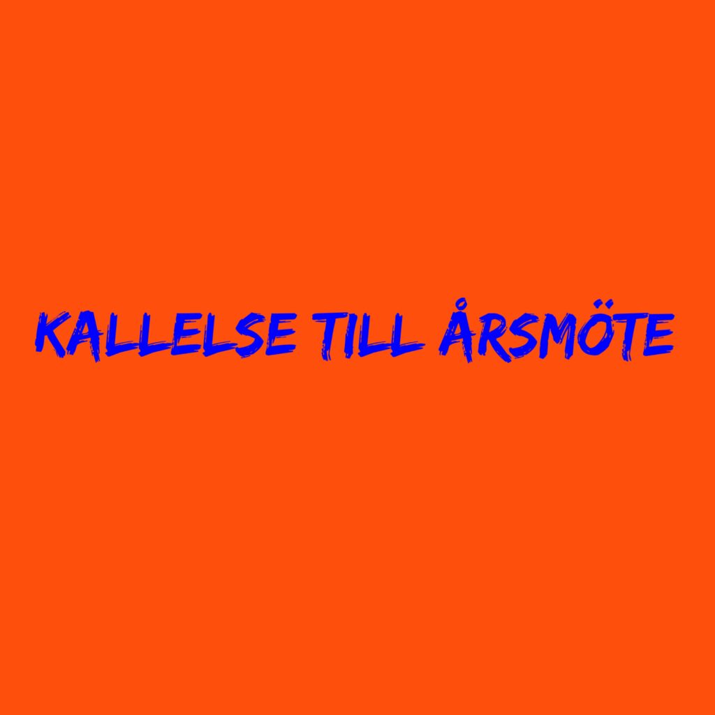 Välkommen på årsmöte i Lakers Lakejer den 16 juni