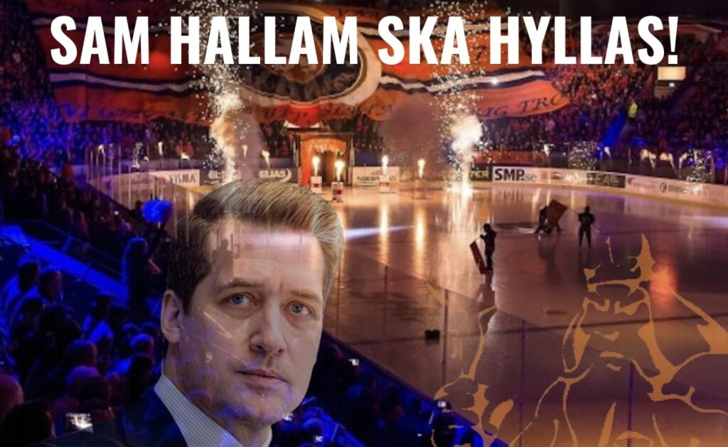 Hemmapremiär – kom och hylla Sam Hallam
