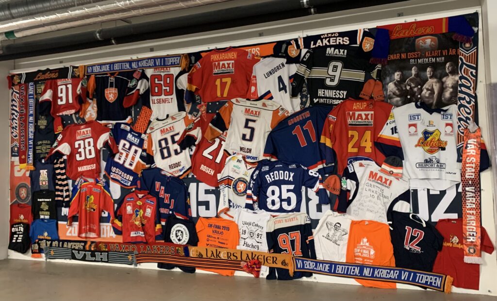 Nu är vår Fan Wall klar!