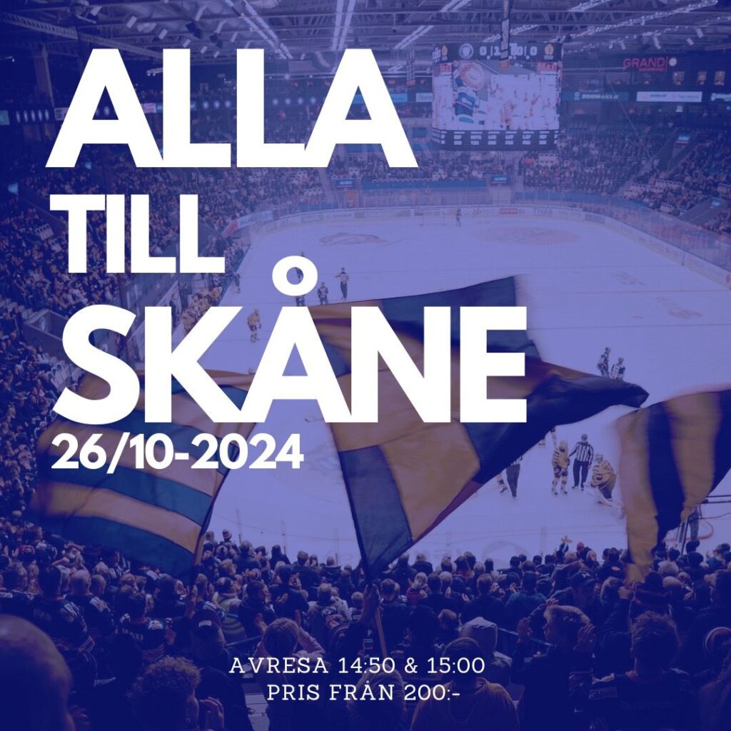 Hockeybussen till Ängelholm 26/10