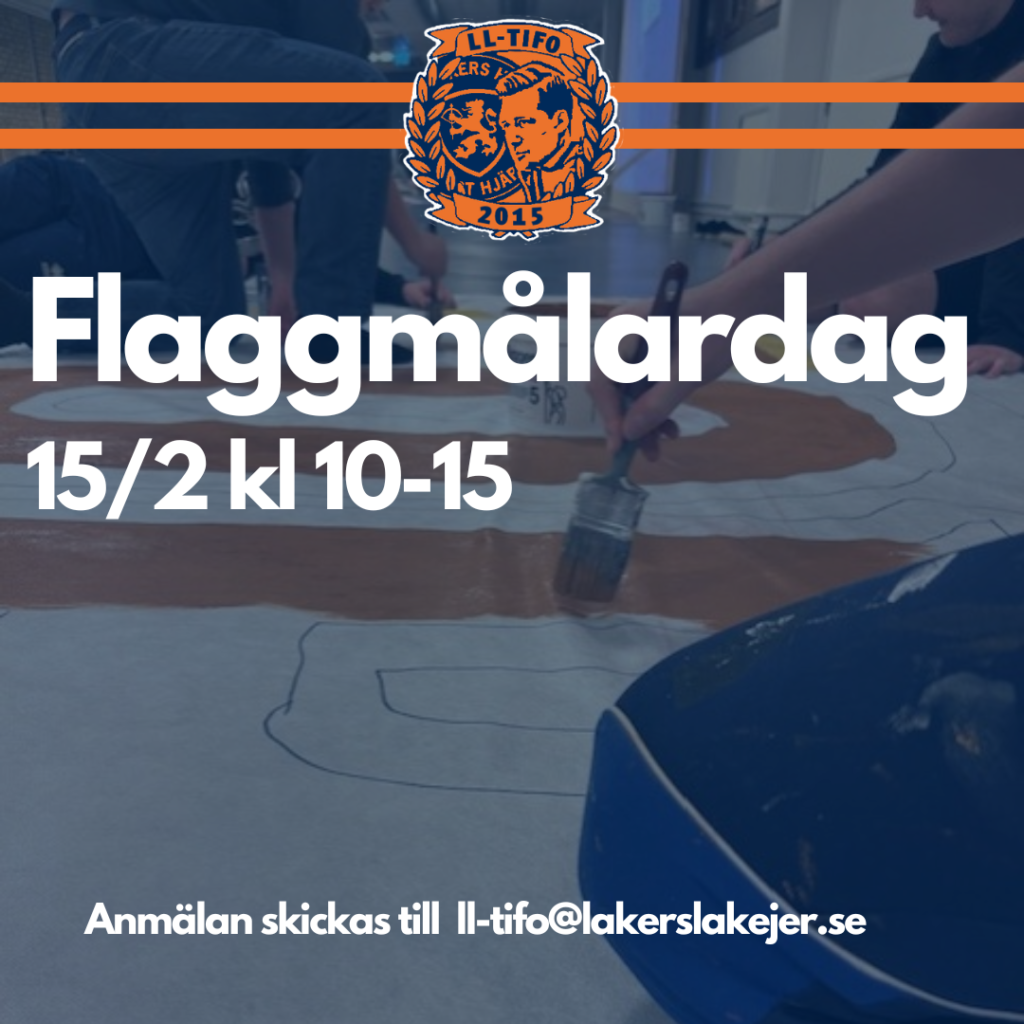Aktivitetsdag med Lakers Lakejer i tifoverkstan
