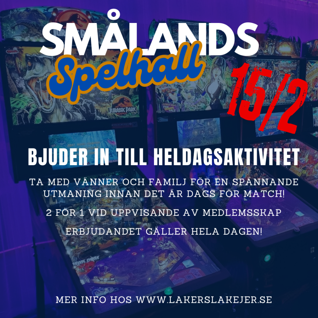 Aktivitetsdag med Lakers Lakejer i spelhallen