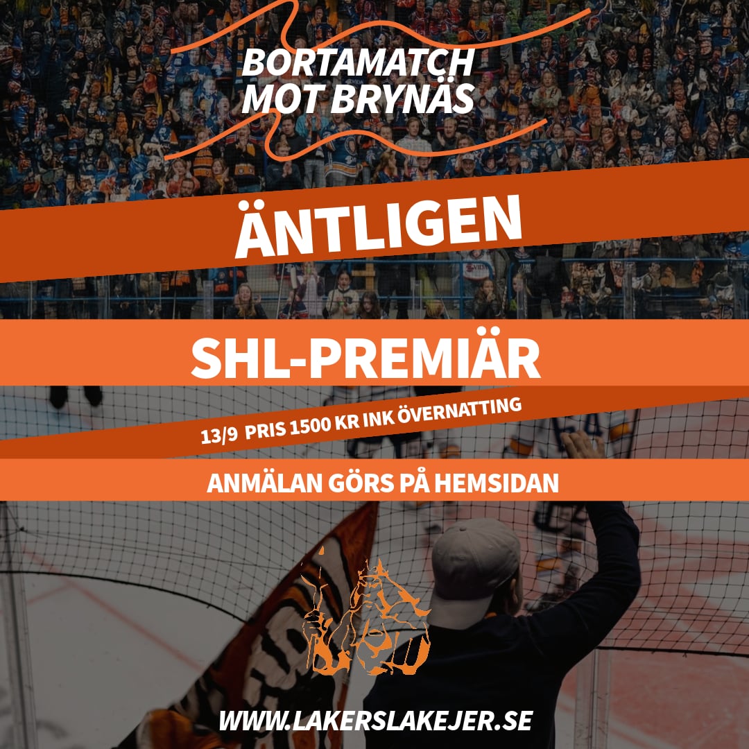 Häng med Hockeybussen till SHL-Premiären i Gävle!