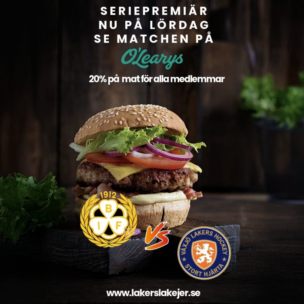 Äntligen Seriepremiär Brynäs vs Växjö Lakers!